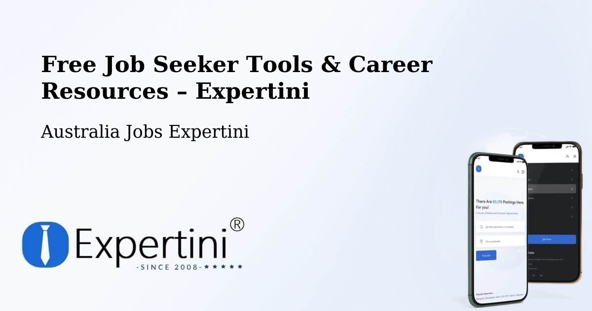 Free Job Seeker Tools & Career Resources – Hoppers Crossing - Hoppers Crossing, Australia Jobs Expertini